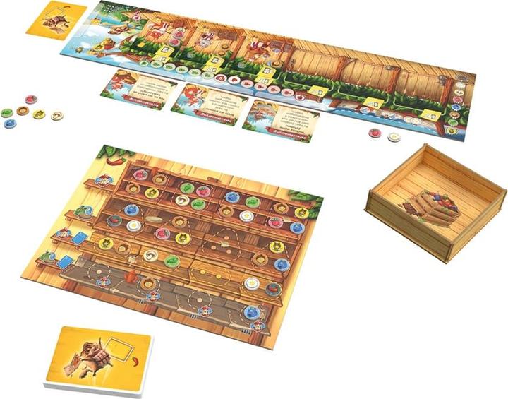 Immagine prodotto Funtails FTTHD01EN - Treehouse Diner, gioco da tavolo, per 2-4 giocatori, da 8 anni (edizione DE) (Tedesco, 2 - 4 Giocatori)