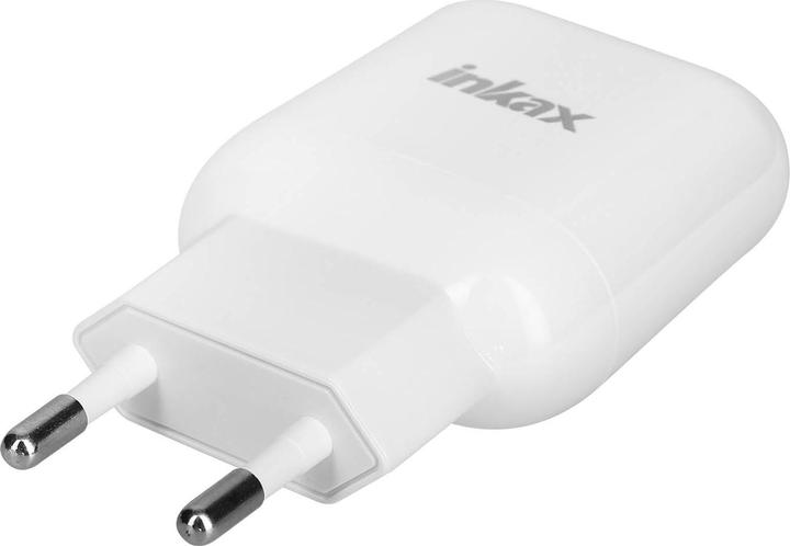 Image du produit Inkax Adaptateur secteur avec 2x ports USB (10 W, 1 portion)