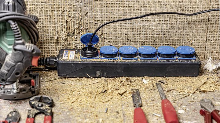 Immagine prodotto Steffen Ciabatta di alimentazione IP54 PROFESSIONAL 6xSchuko 5m (6x, CEE 7/3)