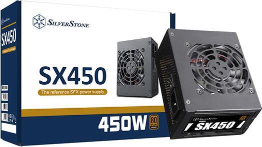 Produktbild Silverstone SST-SX450-B - Netzteil (intern) - ATX12V 2.4/ SFX12V (450 W)