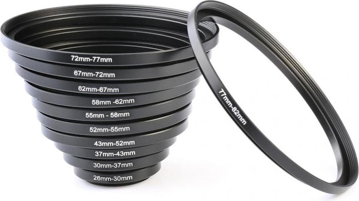 Produktbild K&F Concept 11-in-1 Step Up Ring Set