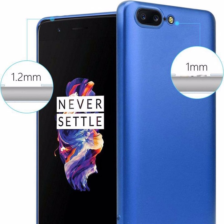 Produktbild Cadorabo TPU Matt Metallic Cover (OnePlus 5)