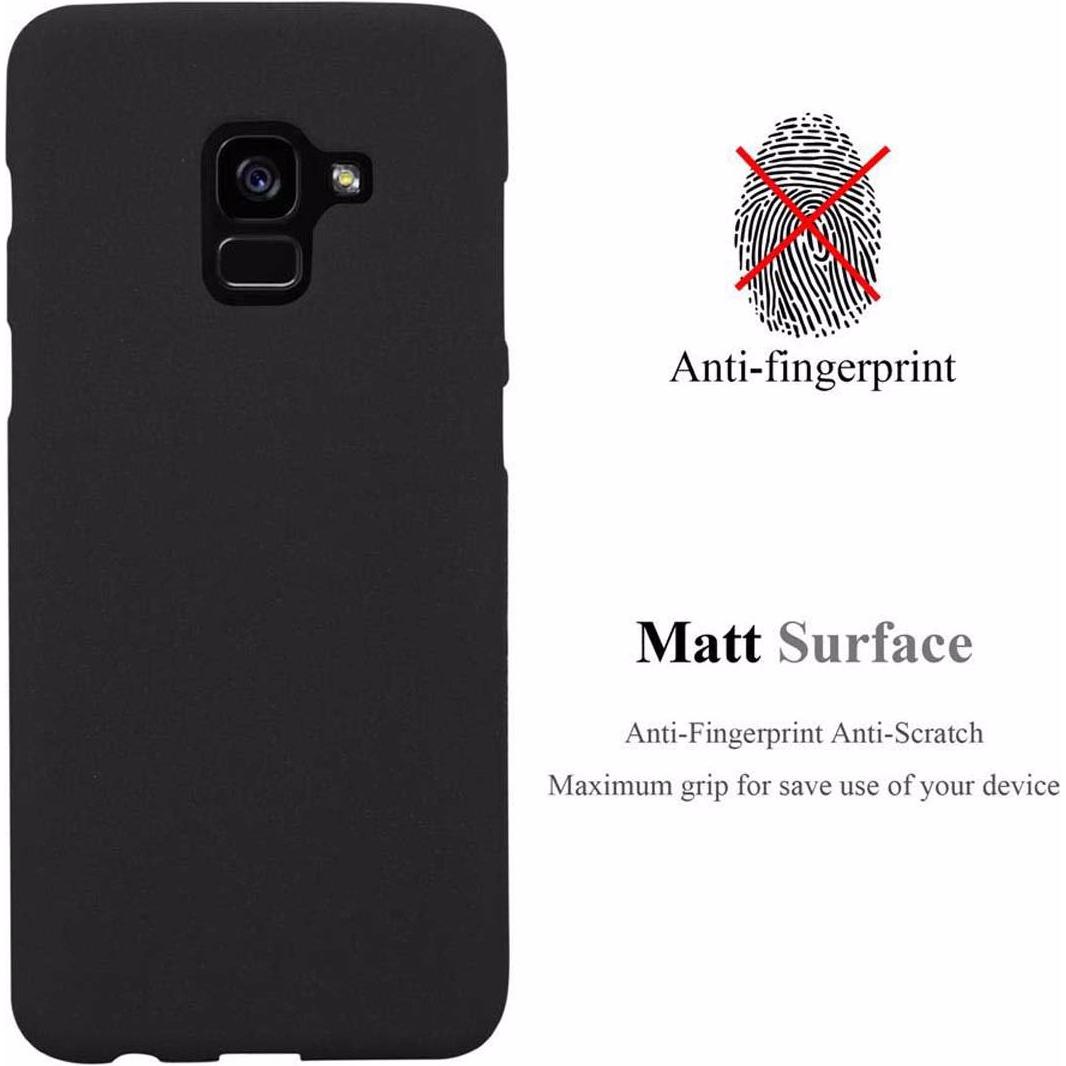 Thumbnail - Cadorabo TPU Frosted Cover (Samsung Galaxy A8 (2018)), Smartphone Hülle, Schwarz