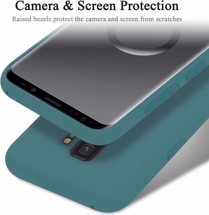 Immagine prodotto Cadorabo Copertura della cassa del silicone liquido TPU (Samsung Galaxy S9+)