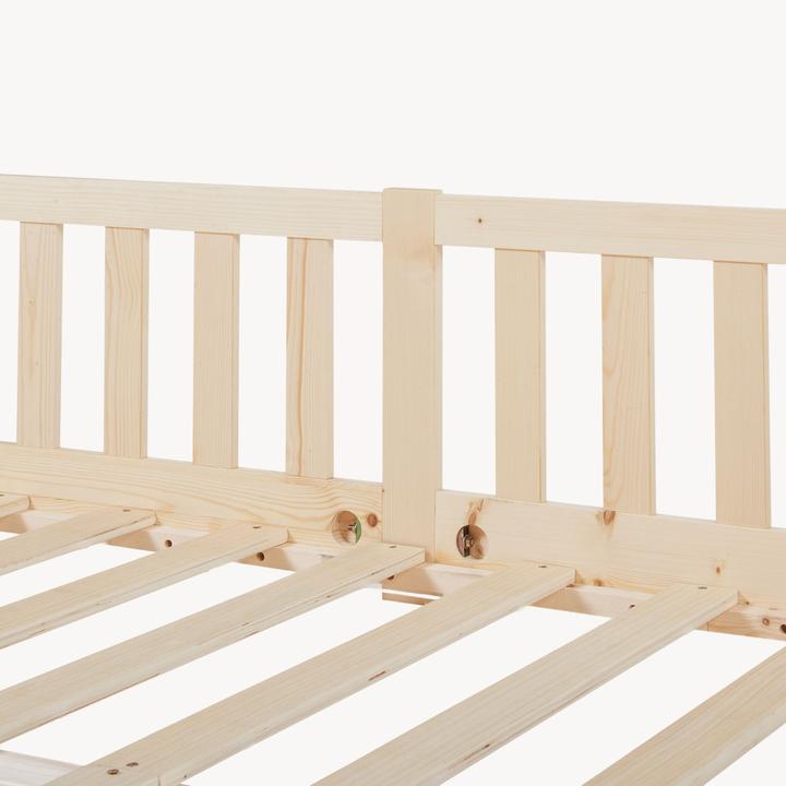 Produktbild En.Casa Kinderbett Tanna 120x200 cm Natur (120 x 200 cm)