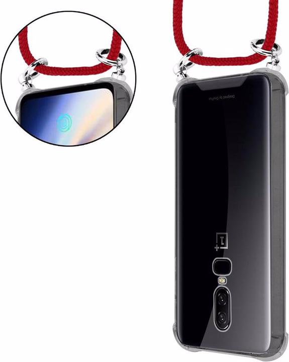 Produktbild Cadorabo TPU Handy Kette SILBER Cover