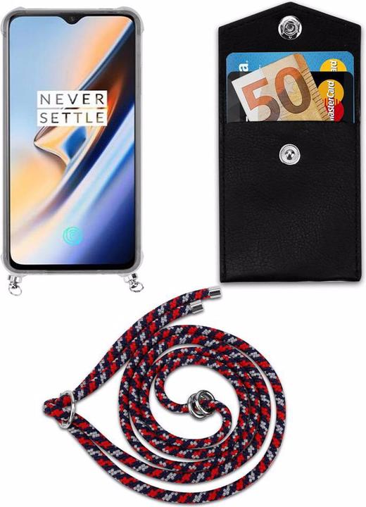 Produktbild Cadorabo TPU Handy Kette SILBER Cover