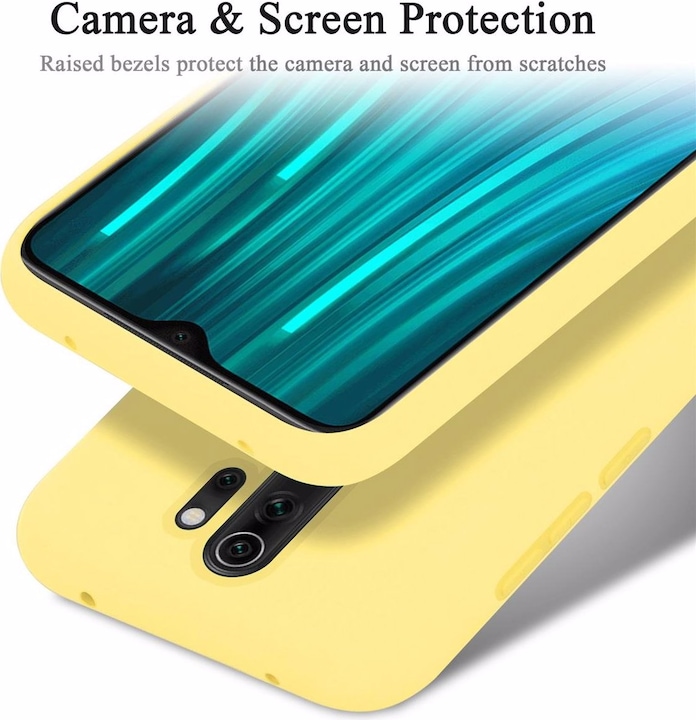 Actual product image Cadorabo TPU Liquid Silicone Case Cover (Xiaomi Redmi Note 8 Pro)
