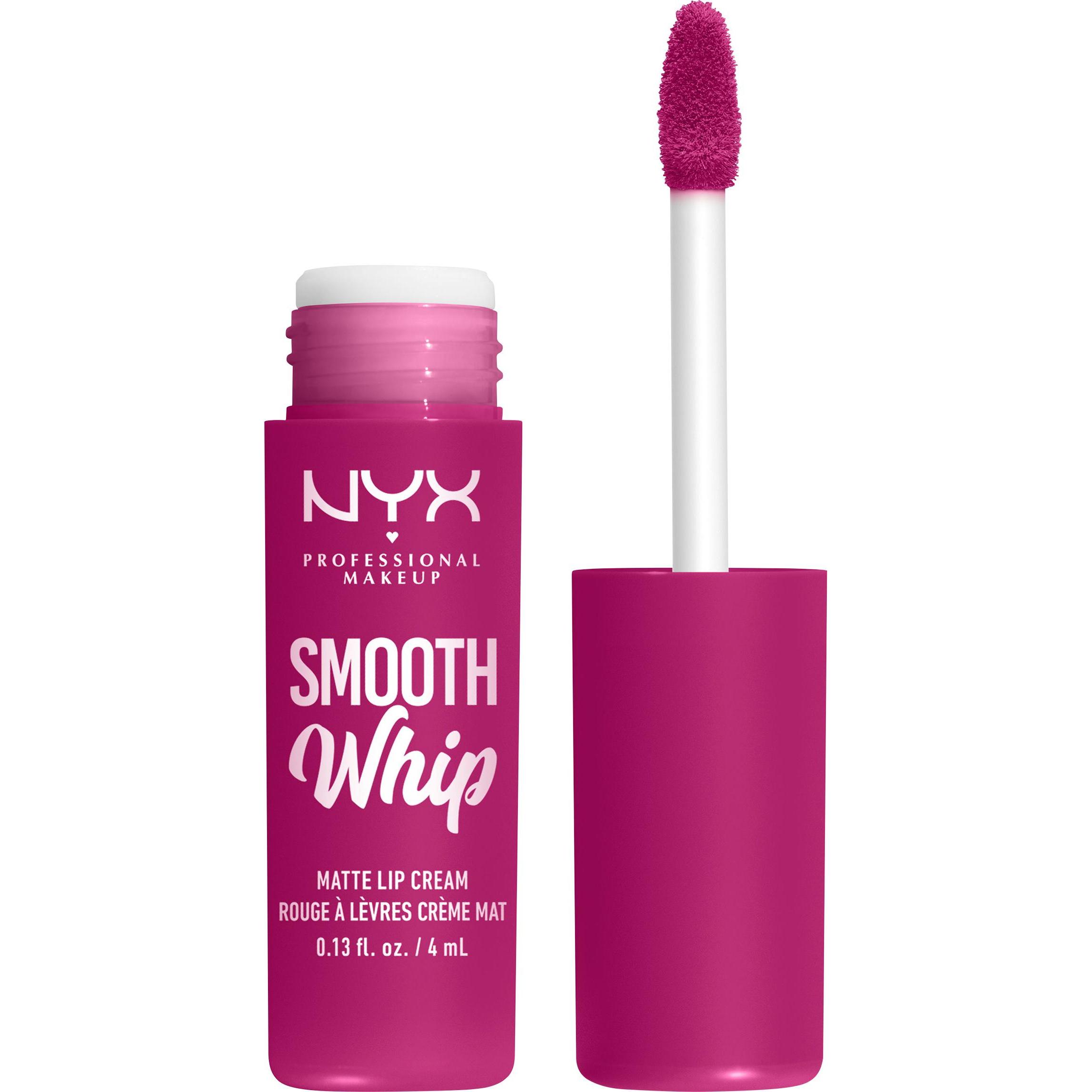 NYX Professional Make-Up, Lippenstift + Lipgloss, Cream Lipstick (9 Bday Frosting)