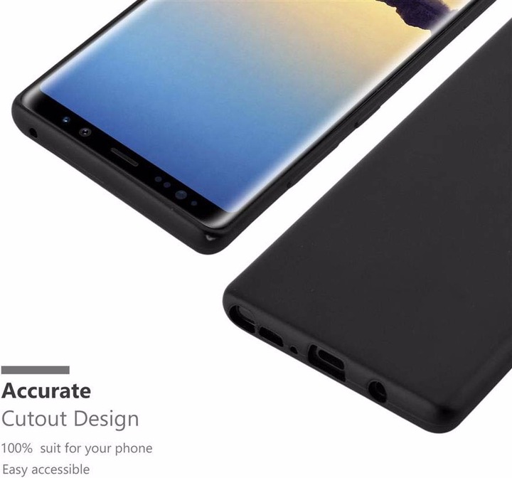 Produktbild Cadorabo TPU Matt Metallic Cover (Samsung Galaxy Note 8)