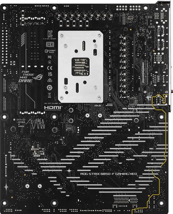 Productafbeelding ASUS ROG STRIX B850-F GAMING WIFI7 NEO (AMD,AM5,DDR5,ATX) (AM5, AMD B850, ATX)