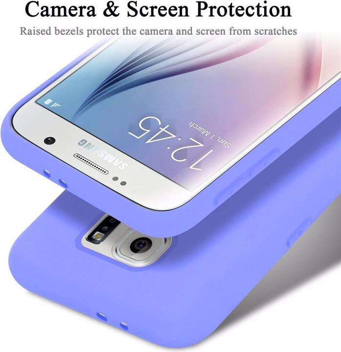 Image du produit Cadorabo TPU Liquid Silicone Case Cover (Samsung Galaxy S6)