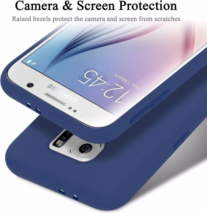 Produktbild Cadorabo TPU Liquid Silicone Case Cover (Samsung Galaxy S6)