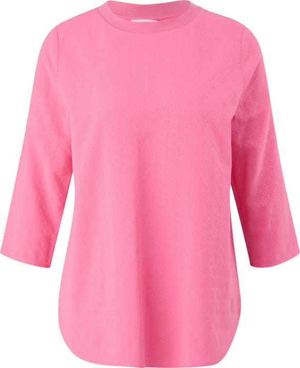 Image du produit Comma Bluse Bluse mit 3/4-Ärmeln und Strukturmuster (44)