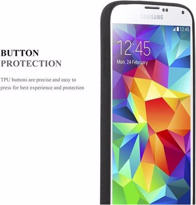 Produktbild Cadorabo TPU Frosted Cover (Samsung Galaxy S5 Neo, Samsung Galaxy S5)