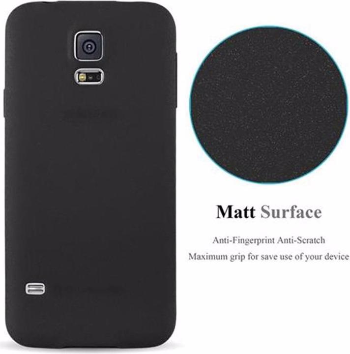 Produktbild Cadorabo TPU Frosted Cover (Samsung Galaxy S5 Neo, Samsung Galaxy S5)