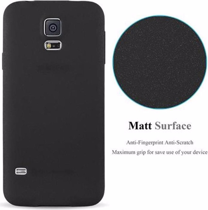 Produktbild Cadorabo TPU Frosted Cover (Samsung Galaxy S5 Neo, Samsung Galaxy S5)