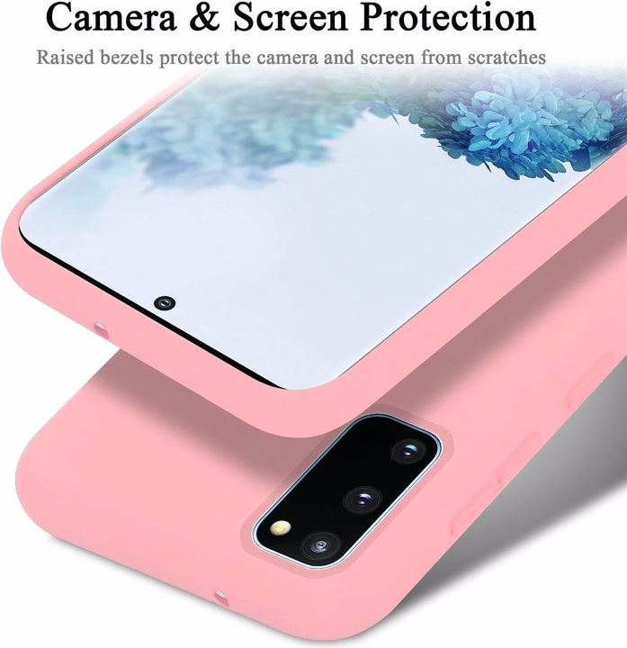 Produktbild Cadorabo TPU Liquid Silicone Case Cover (Samsung Galaxy S20 FE)