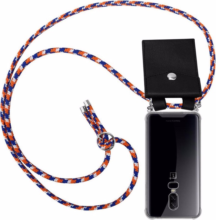 Produktbild Cadorabo TPU Handy Kette SILBER Cover