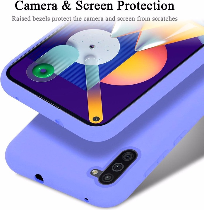 Produktbild Cadorabo TPU Liquid Silicone Case Cover (Samsung Galaxy M11, Samsung Galaxy A11)