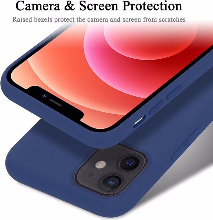 Produktbild Cadorabo TPU Liquid Silicone Case Cover (Apple iPhone 12 mini)