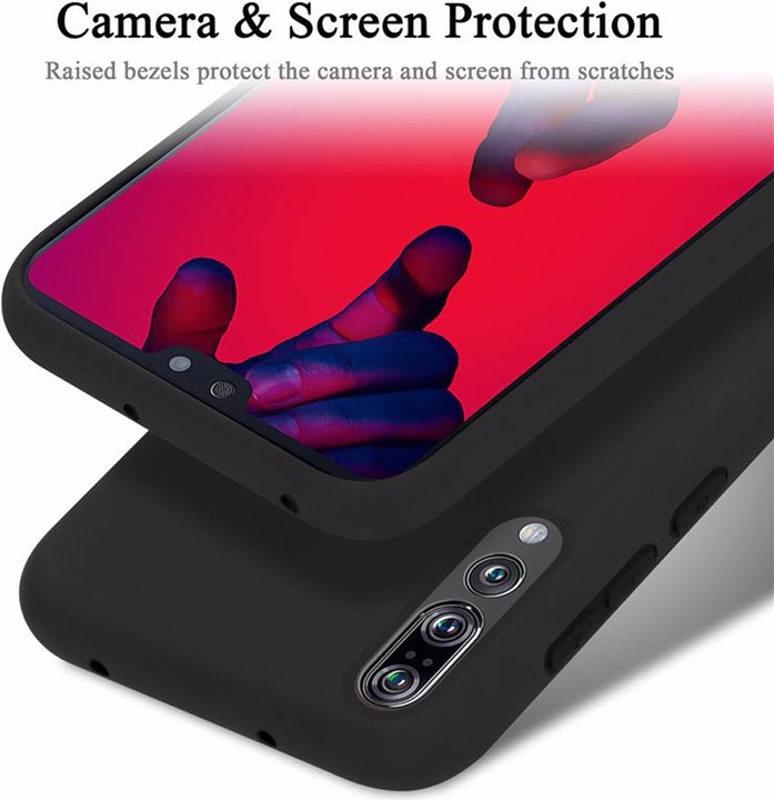 Produktbild Cadorabo TPU Liquid Silicone Case Cover (Huawei P20 Plus, Huawei P20 Pro)