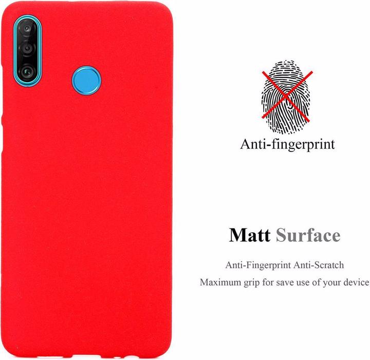 Actual product image Cadorabo TPU Frosted Cover (Huawei P30 Lite)