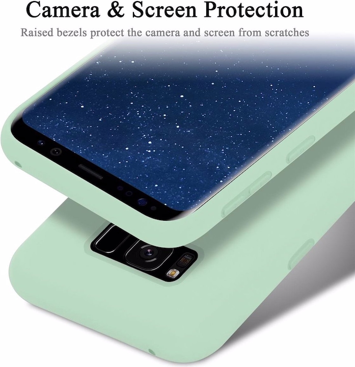 Produktbild Cadorabo TPU Liquid Silicone Case Cover (Samsung Galaxy S8+)