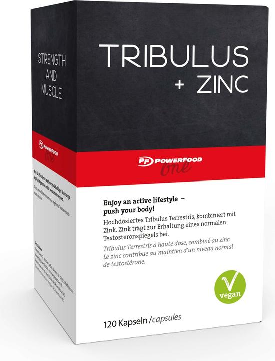 Powerfood Tribulus + Zinc (120 pcs., Capsules, 50 g)