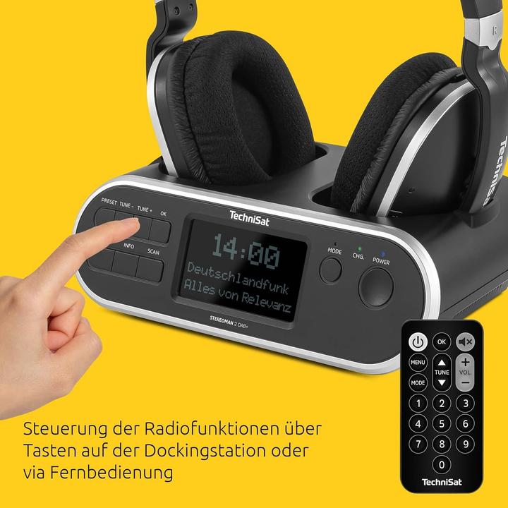 Produktbild TechniSat Stereoman2dab+ (DAB+, FM)