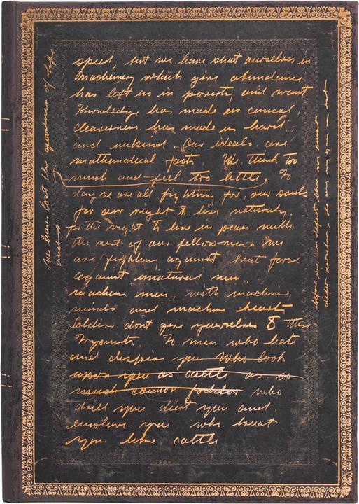 Image du produit Paperblanks HOMMAGE À CHARLIE CHAPLIN - Carnet de notes (13 x 18 cm, À rayures, Couverture rigide)