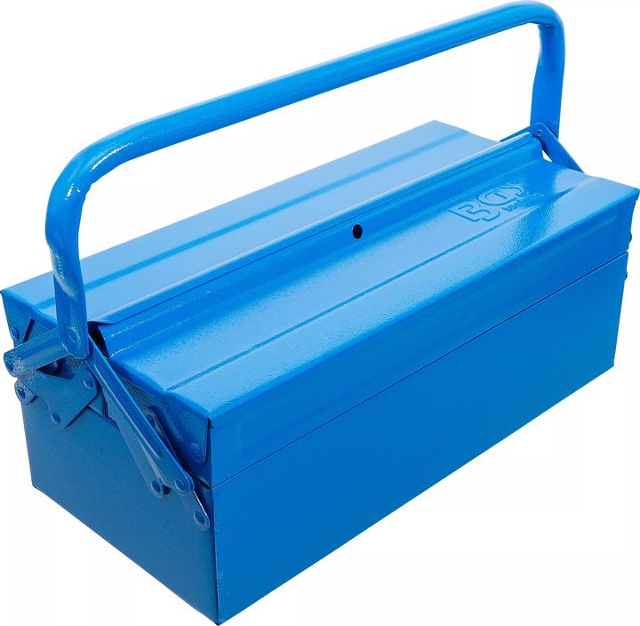 Produktbild BGS Metall-Werkzeugkasten | leer | 420 x 200 x 150 mm | 3 Fächer