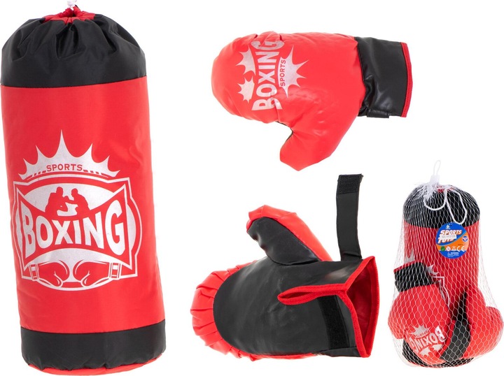Actual product image Nenurodyta A set of punching bags and gloves (53 cm)