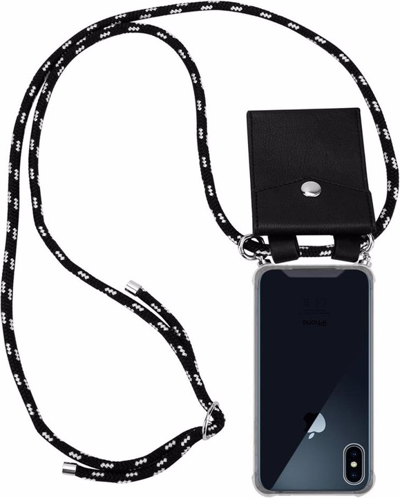 Produktbild Cadorabo TPU Handy Kette SILBER Cover