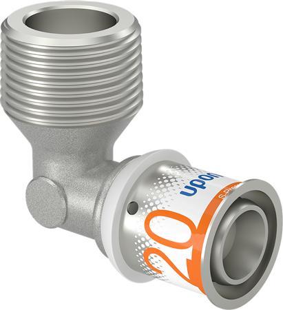 Uponor Winkelnippel 20 x 3/4" (Pressverbindung)