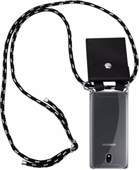 Produktbild Cadorabo TPU Handy Kette SILBER Cover