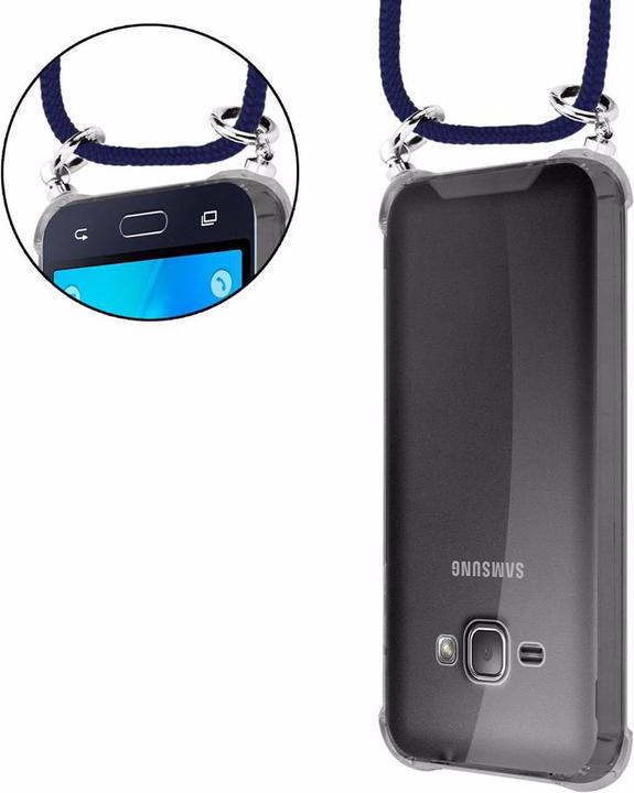 Produktbild Cadorabo TPU Handy Kette SILBER Cover