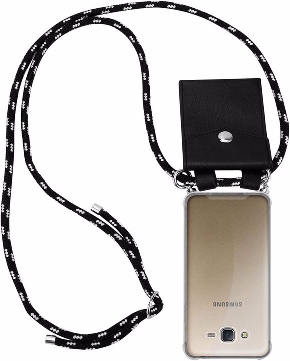 Produktbild Cadorabo TPU Handy Kette SILBER Cover