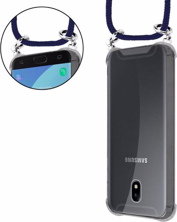 Produktbild Cadorabo TPU Handy Kette SILBER Cover