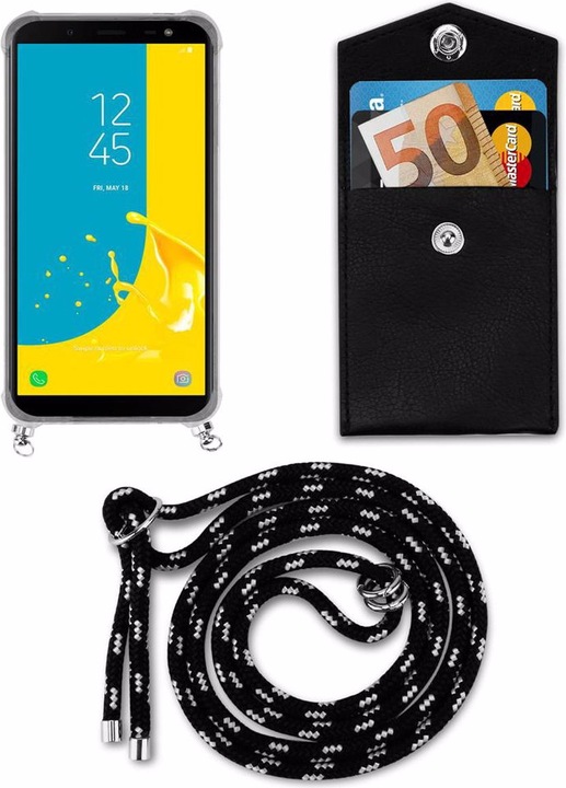 Produktbild Cadorabo TPU Handy Kette SILBER Cover