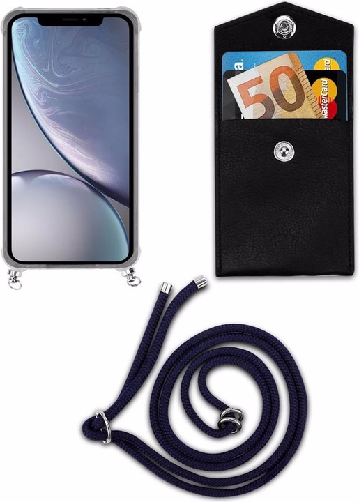Produktbild Cadorabo TPU Handy Kette SILBER Cover