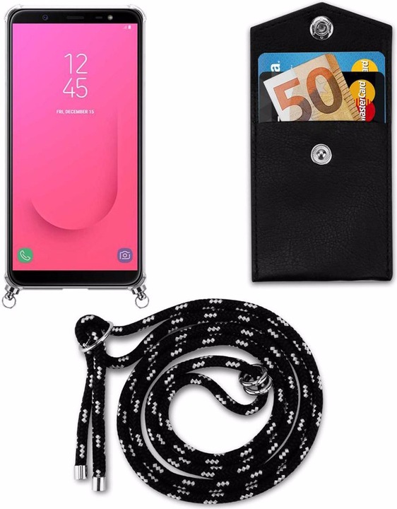 Produktbild Cadorabo TPU Handy Kette SILBER Cover