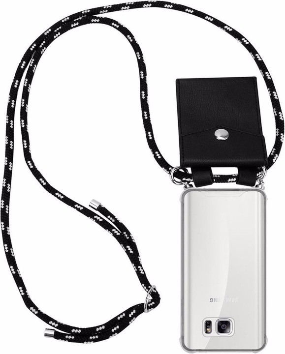 Produktbild Cadorabo TPU Handy Kette SILBER Cover