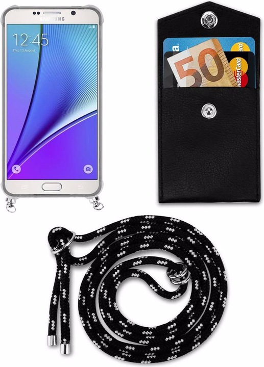 Produktbild Cadorabo TPU Handy Kette SILBER Cover
