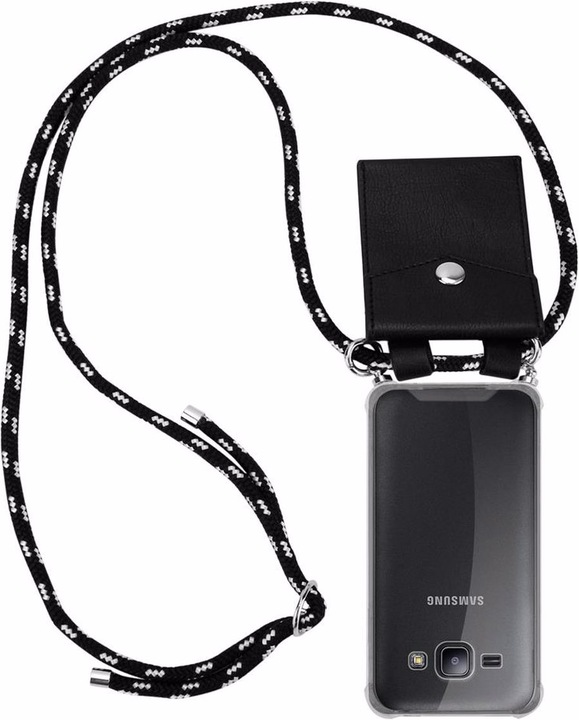 Produktbild Cadorabo TPU Handy Kette SILBER Cover