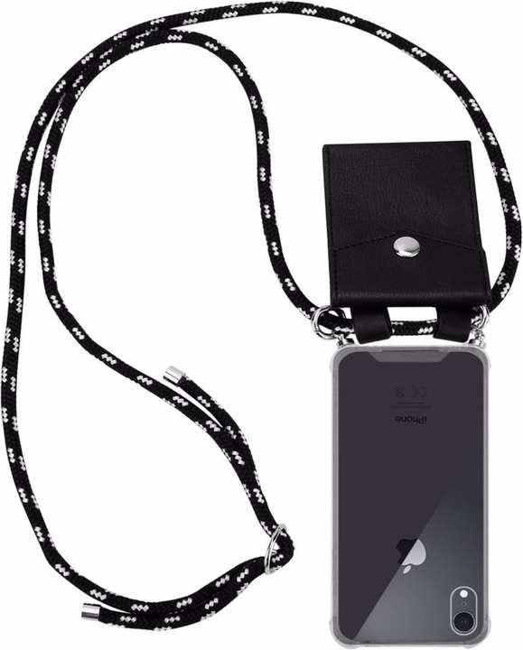 Produktbild Cadorabo TPU Handy Kette SILBER Cover