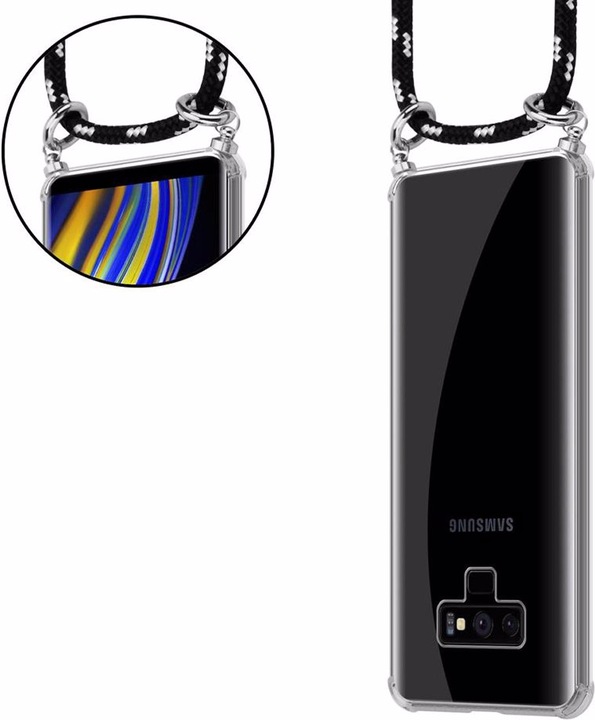 Produktbild Cadorabo TPU Handy Kette SILBER Cover