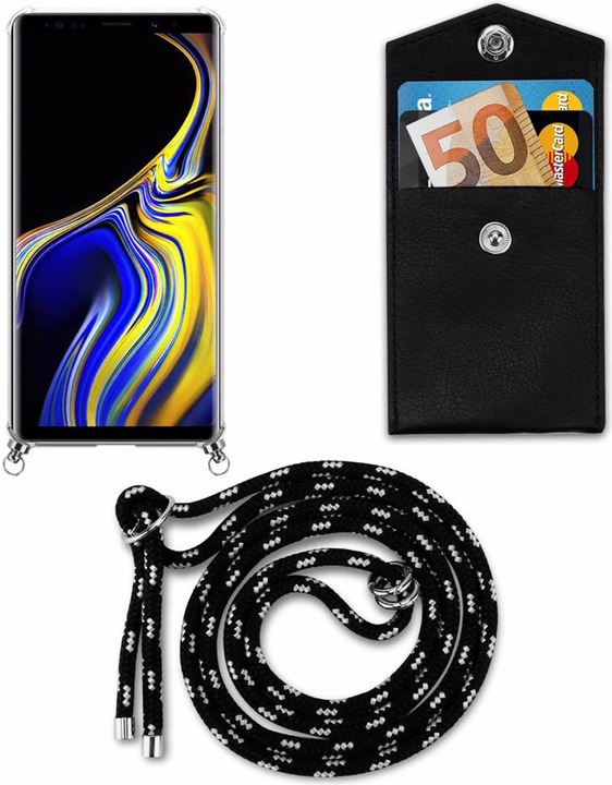 Produktbild Cadorabo TPU Handy Kette SILBER Cover