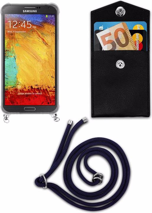 Produktbild Cadorabo TPU Handy Kette SILBER Cover