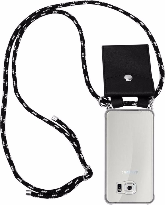 Produktbild Cadorabo TPU Handy Kette SILBER Cover